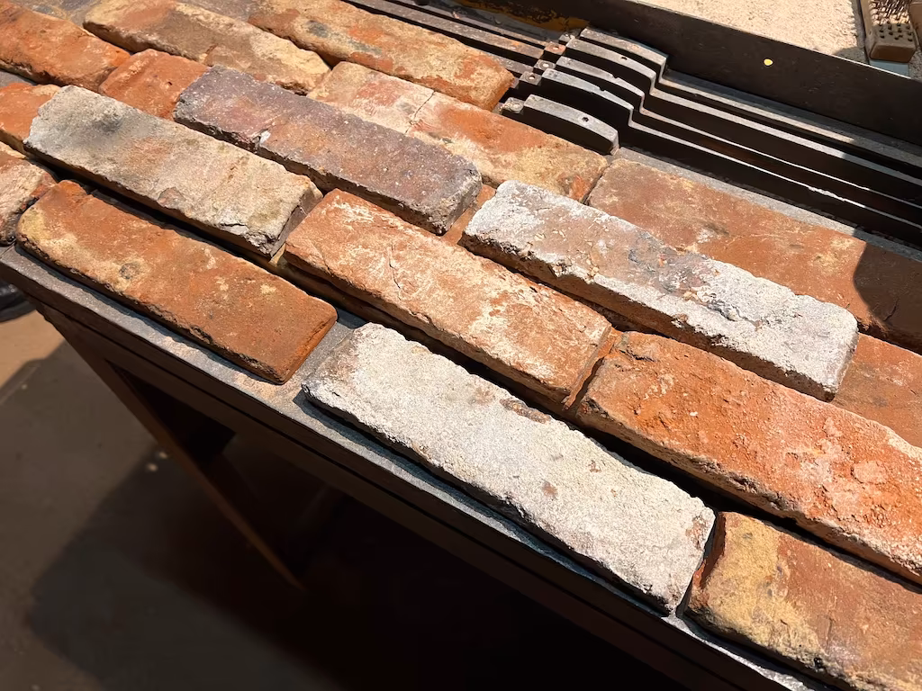 Antyczne ceglane płytki elewacyjne – cegła retro, Reichsformat - obrazek 5