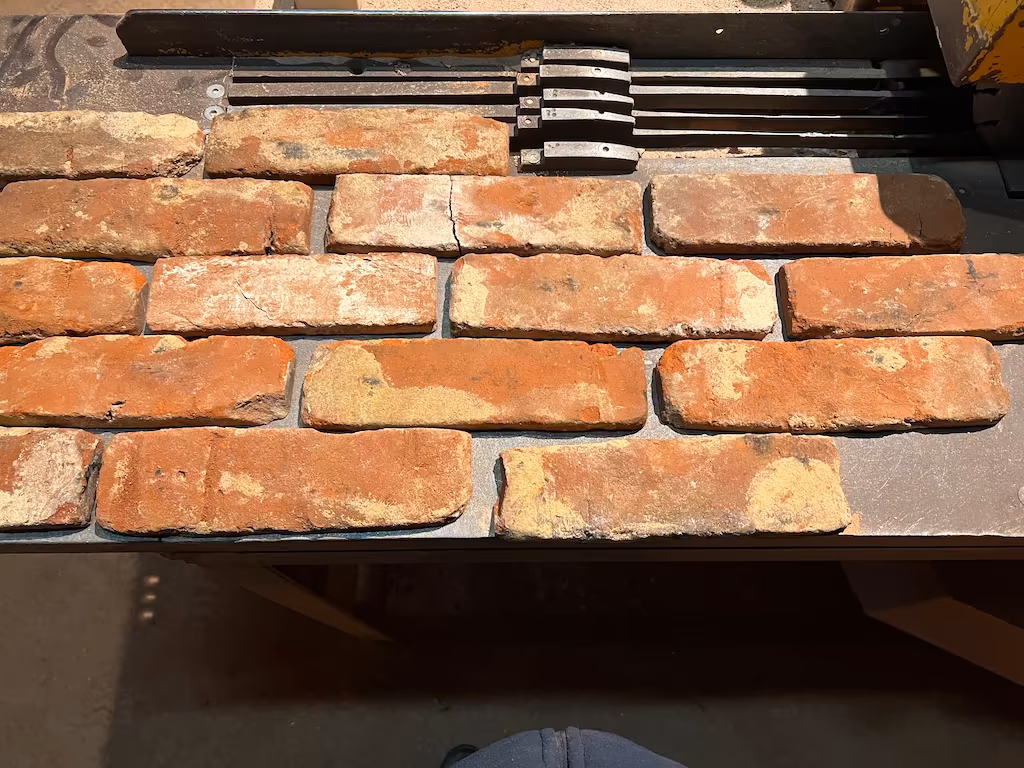 Antyczne ceglane płytki elewacyjne – cegła retro, Reichsformat - obrazek 7