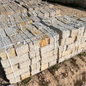 Kamień murowy z piaskowca 20×20×40 cm – bloczki murarskie