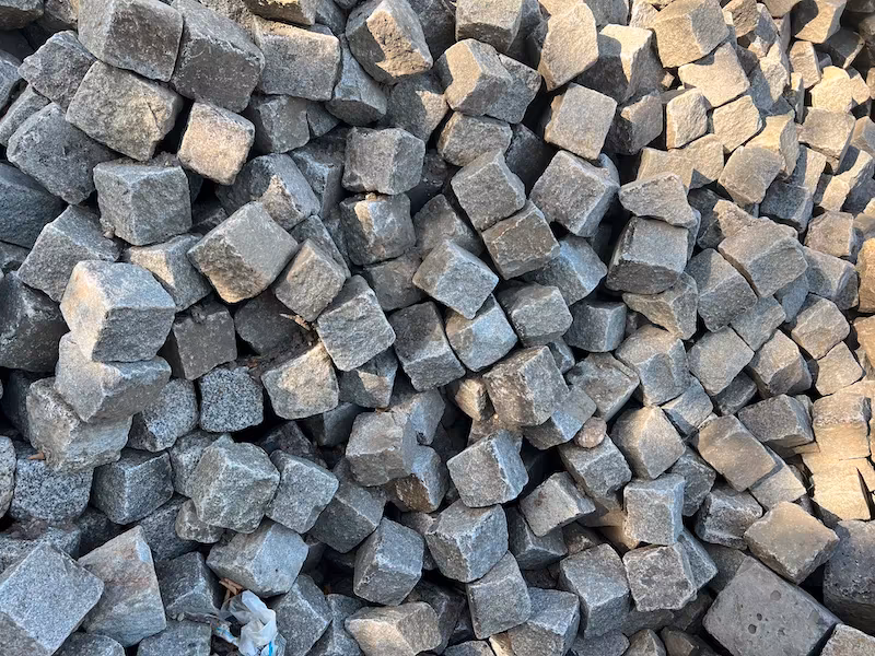 Antyczna kostka granitowa 9×11 cm – klasyczne Altstadtpflaster - obrazek 12